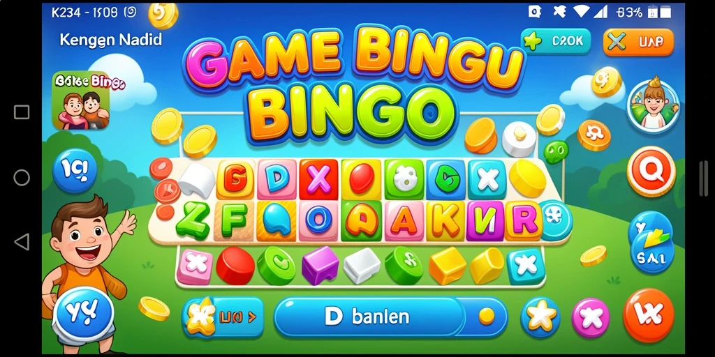 Tangkapan layar gameplay K234 yang menampilkan suasana seru bingo.